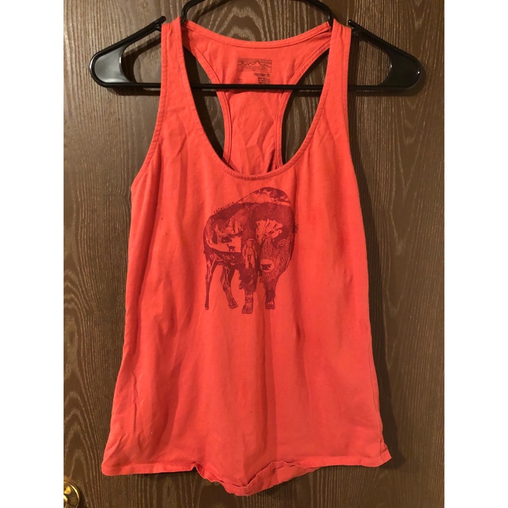 patagonia buffalo racerback tank